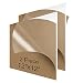 NIUBEE Acrylic Plexiglass Sheet 12x12 Inches (2 Piece),1/8 Inch Thick Clear Plastic Perspex Plate Panel Square