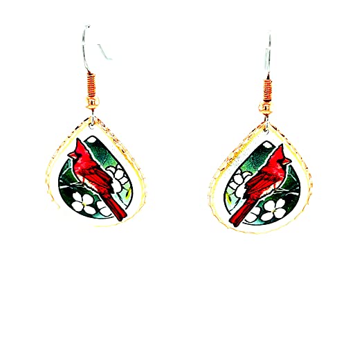 Regalo ideale: gioielli che affermano il tuo amore per gli uccelli canori, la natura e i fiori. Accessorio accattivante per un abbigliamento casual.