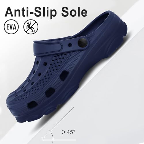 Image of Beslip Comfortable Garden Clogs for Women and Men with Medium Arch Support | Waterproof Slip-Resistant Sandals, Lightweight EVA Slip-On Shoes for Indoor Outdoor