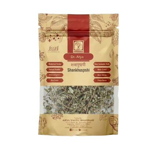 Dr. Arya's Shankhpushpi 100g | Convolvulus Pluricaulis, Shankhini, Kambumalini, Samkhapushpi, Sadaphuli, and Sankhaphuli | For Tea, Superherb for Memory & Sleep, Helps with Headache | 100gm-image-44