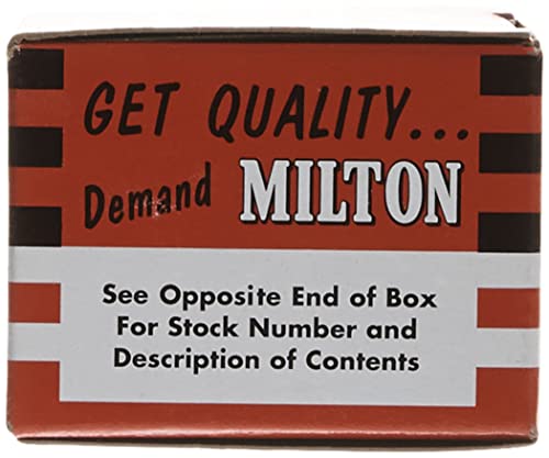 "Milton 1654-4 1"" X .593"" Id Brass Ferrule","19/32"" Od" #TOP4