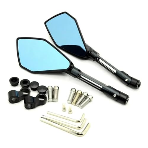 Rétroviseurs moto universels anti-vibration pour TDM 850 et FZ6N