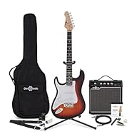 COMPREHENSIVE STARTER KIT- Equipped with a gig-ready amplifier and essential accessories, this set has everything you need to start playing immediately. COMFORTABLE AND LIGHTWEIGHT GUITAR - The LA guitar features a comfortable neck and a lightweight ...