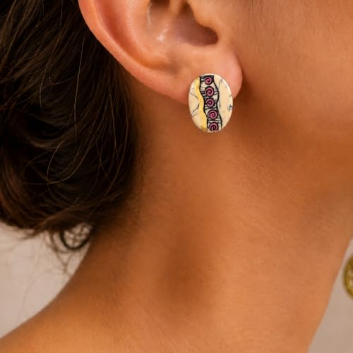 Image of Boho Chic Earrings Collection - Colorful Tassel, Chandeliers, Hoops & Huggies for Women