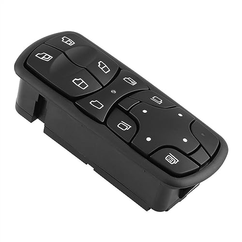 Interrupteur de lève-vitre électrique noir pour Mercedes Benz Actros MPII 9438200097