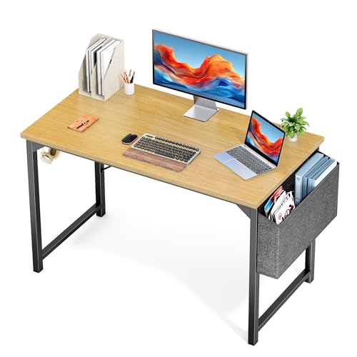 OLIXIS 47" Office Desk with Storage & Headphone Hook