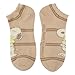 Bioworld Peanuts Snoopy Character Art Women's 5-Pair Pack Ankle Socks
