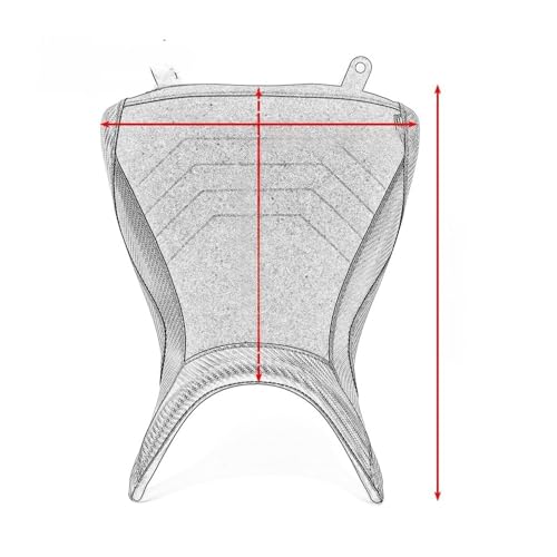 Asiento delantero y trasero para Yamaha MT-03 y YZF R3 de 2015 a 2023 6