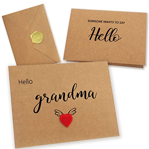 Hamuiers Pregnancy Announcement For Grandma, Pregnancy Annoucement Card For Grammy, Grandma Baby Announcement Ideas For Pregnancy Reveal, First Time Grandma Gifts #TOP8