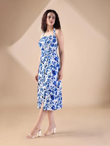 Image of PURVAJA Women's A-Line Midi Dress