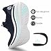 Pujcs Womens Walking Shoes Non Slip Sneakers Lightweight Tennis Shoes Breathable Running Shoes Gym Workout Mesh Ball Shoes All Dark Blue Size 10