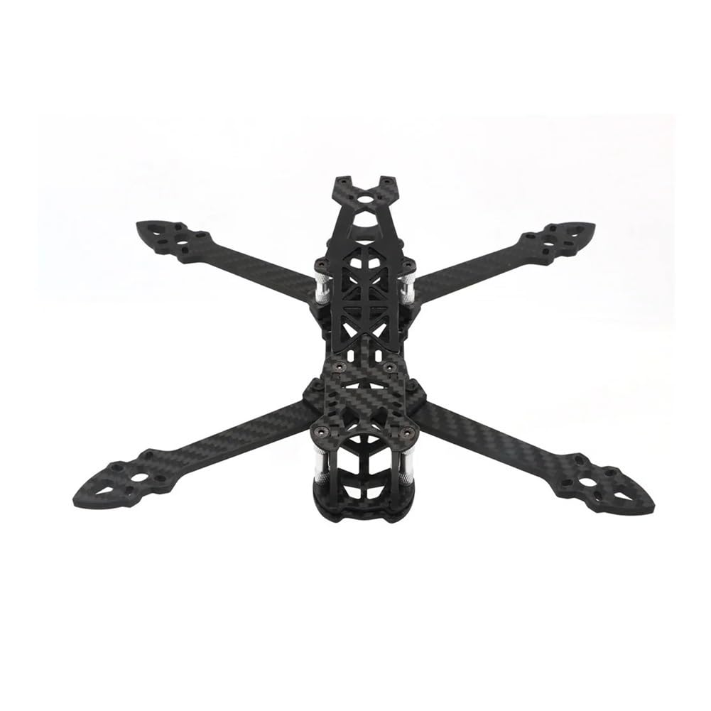 Adatto for FPV Racing Drone RC Quadcopter fai da te Freestyle con parti stampate Kit telaio da 5 pollici 240 mm Braccio in fibra di carbonio 3K da 5 mm(Frame only)