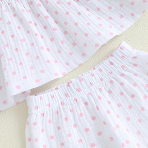 Image of Thorn Tree Toddler Girl Clothes Plaid Printed Sleeveless Pleated Camisole Linen Pants Set Baby Summer Outfits