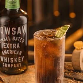 Bowsaw Rye Whiskey | American Made | Small Batch | Double Grain Distilled | Aged in new American oak | 40% ABV | 70cl (Pack of 2) – Bowsaw