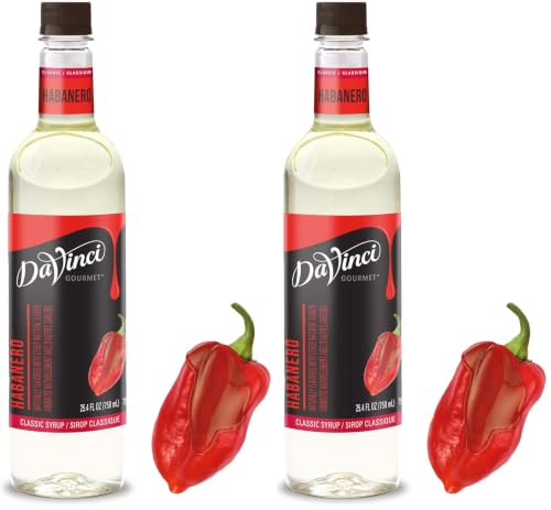 Image of DaVinci Gourmet Classic Habanero Syrup, 25.4 Fluid Ounce (Pack of 2)
