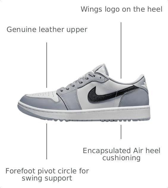 Image of Nike Men's Air Jordan 1 Low G Golf Shoe