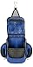 Compact Hanging Toiletry Bag & Organizer | Water Resistant, Mesh Pockets Blue