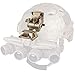 TONGDAJINBAO Night Vision Goggles NVG Mount for L4G24 Metal Helmet Mounts PVS15/PVS18 Metal Aluminum Helmet Mount CNC Dovetail NVG Mount(Sand)