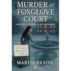 Murder at Foxglove Court Audiolibro Por Marisa Paxon arte de portada