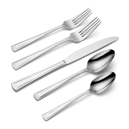 Oneida H246042A Cella 42PC set de table complet argent pour service de vaisselle chic