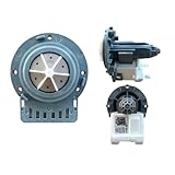 Large compatibilité Accessoires, compatible avec Midea, moteur de pompe de vidange for machine à laver B30-6A 220-240V 50HZ, pièces de vidange for tambour de machine à laver