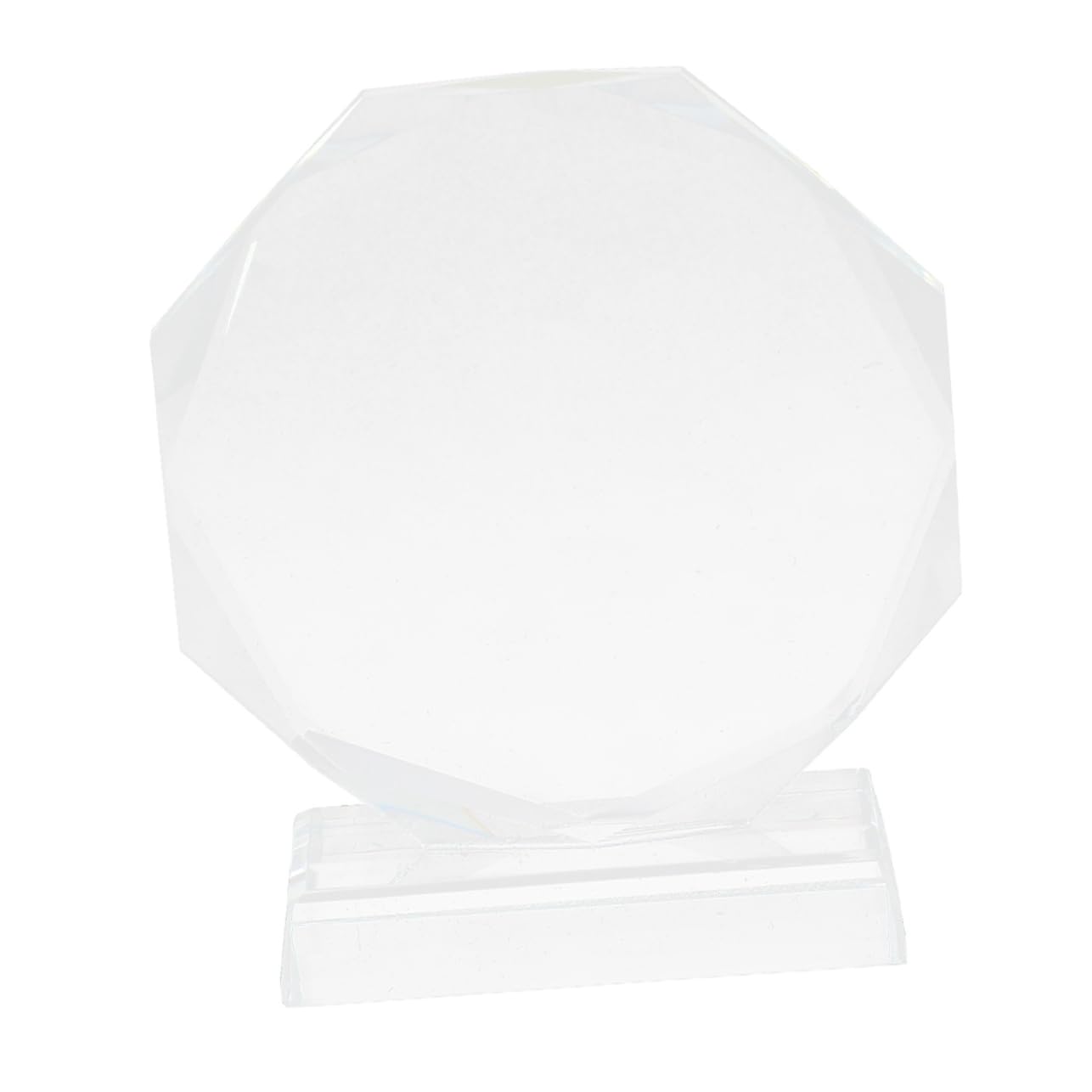 BESPORTBLE Star Trophy Award Blank Crystal Trophy Base for Sublimation DIY Photo Frame