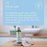 PRIMAVERA Toner do twarzy – Ultra Hydrating 100 ml – naturalny kosmetyk – ożywiająca woda do twarzy do skóry normalnej i suchej – wzmacnia barierę skóry i nawilża – wegański
