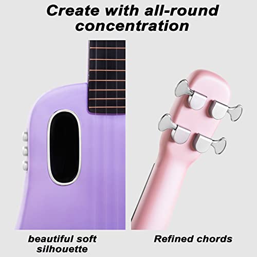 TyhhxNq Concert Ukulélé 23 Pouces, Kit D’ukulélé Professionnel en Fibre De Carbone avec Sac De Transport Ensemble De… - Les Beatles, Paul McCartney, John Lennon, RIngo Starr, George Harrison TyhhxNq Concert Ukulélé 23 Pouces, Kit D'ukulélé Professionnel en Fibre De Carbone avec Sac De Transport Ensemble De… – Image 6