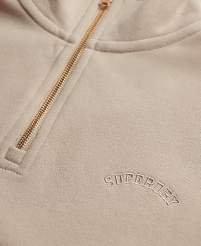 Pull à col camionneur et logo brodé femme Superdry Essential - vue 7
