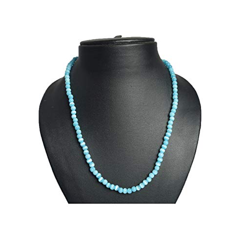 GEMHUB 72.00 Ct Blue Turquoise Crystal Energy Healing Power Materials 1 Strand 16