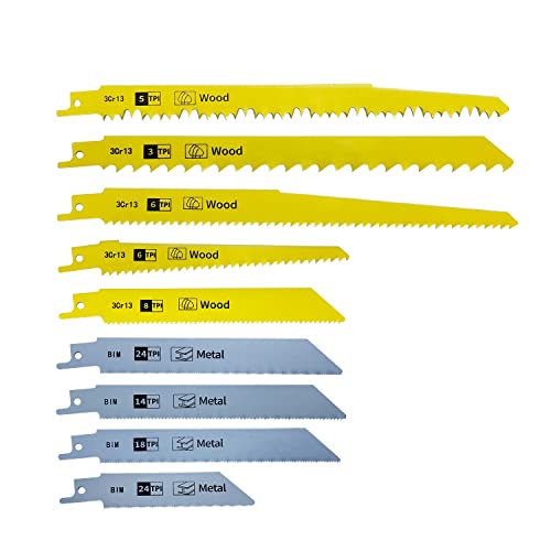 Foxbc Reciprocating Saw Blades Set For Wood & Metal - 36 Pack #TOP4