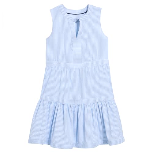 Image of Vineyard Vines Women's Harbor Seersucker Tiered Dress