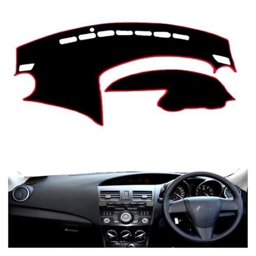 Alfombrilla de salpicadero para Mazda 3 Axela 2009 2010 2011 2012 2013 M3 BL protector anti-UV LHD 2