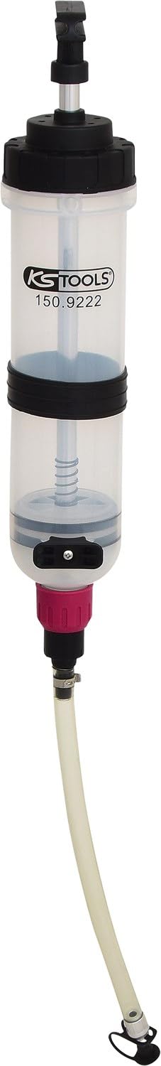 KS TOOLS Bomba manual de extraccion y absorcion 1,5 l