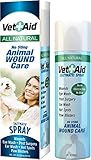 spray curar heridas perros El aerosol enzimático de sal marina VetAid es una solución no irritante, hipoalergénica, inodora y estéril que proporciona un alivio inmediato y tranquilizador para una amplia variedad de problemas dermatológicos.