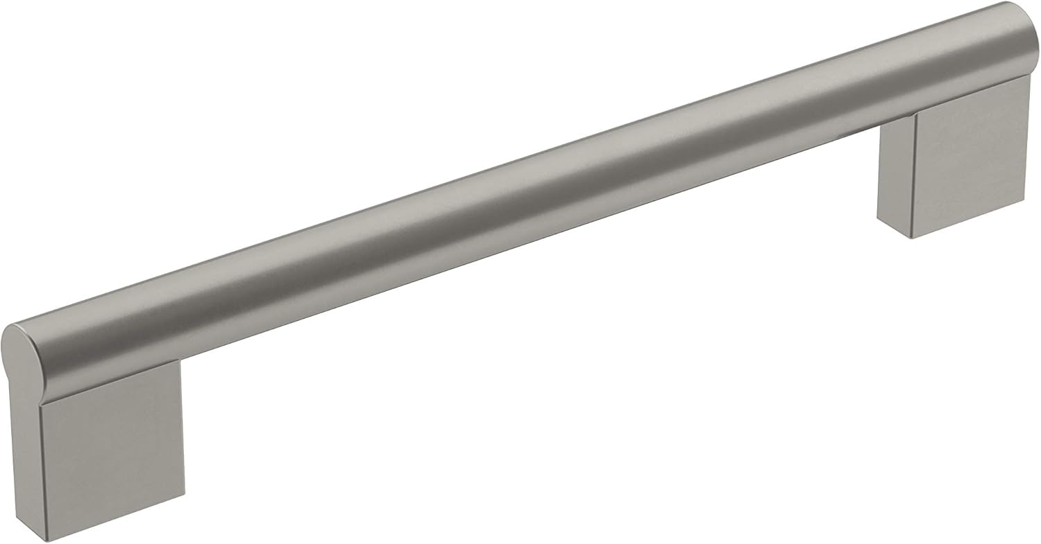 Amerock Versa BP36914G10 Cabinet Pull Satin Nickel 6-5/16in (160mm) C-C 1 Pack