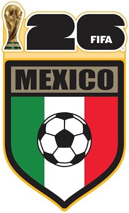 HONAV FIFA World Cup Mexico Flag Magnet – Officially Licensed FIFA World Cup Magnet – Vibrant Tournament Design – Durable Strong Hold – Perfect for Fridges, Lockers & Collectors