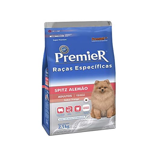 Ração Premier Raças Específicas Spitz Alemão Para Cães Adultos - 2,5Kg