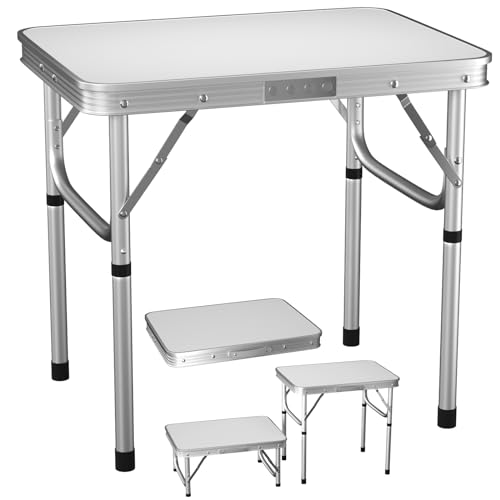 Mesa de picnic plegable, mesa de cocina desplegable para uso en interiores y exteriores