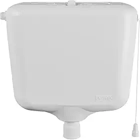 Caixa de Descarga Elevada Branca com Volume Regulável de 6,8L a 9L Astra