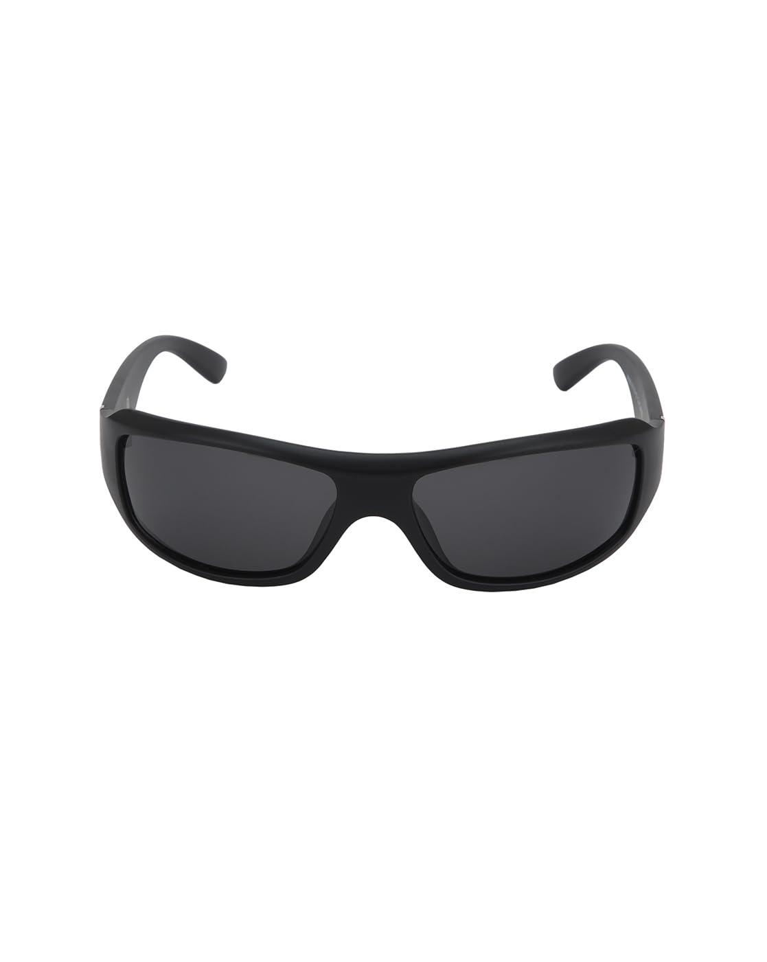 carlton london Black with Silver Toned and Black Polarised Lens Sports Sunglass for men-picture-39