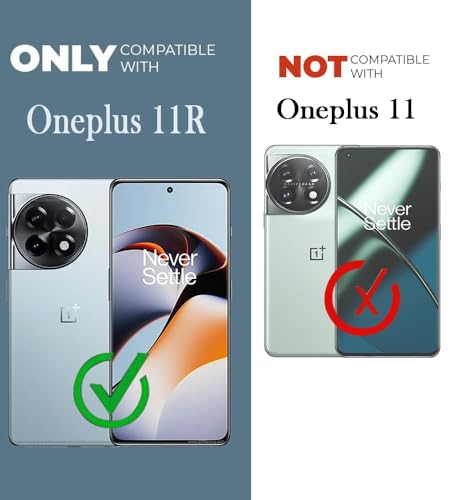 Image of Jkobi Back Case Cover for OnePlus 11R (Shockproof Crystal Clear Anti Yellow Case | Drop & Camera Protection | Hard Polycarbonate)
