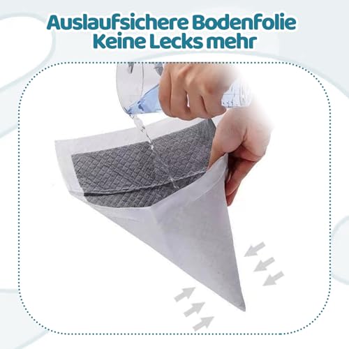 100 Stück PIPI Matten für Hunde 33 × 45 cm, Welpen Unterlagen Trainingspads, Super Saugfähige Oberfläche, Puppy Pads für Kranke und Inkontinente Tiere