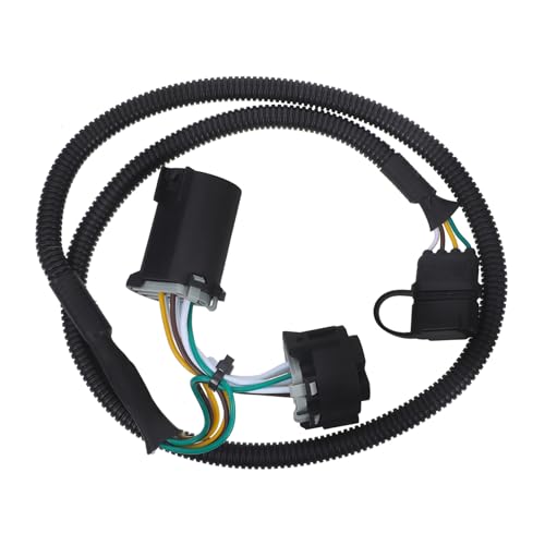 FUNOMOCYA Trailer Wiring Harness Kit 7 Pin to 4 Pin Adapter Blade Trailer Adapter