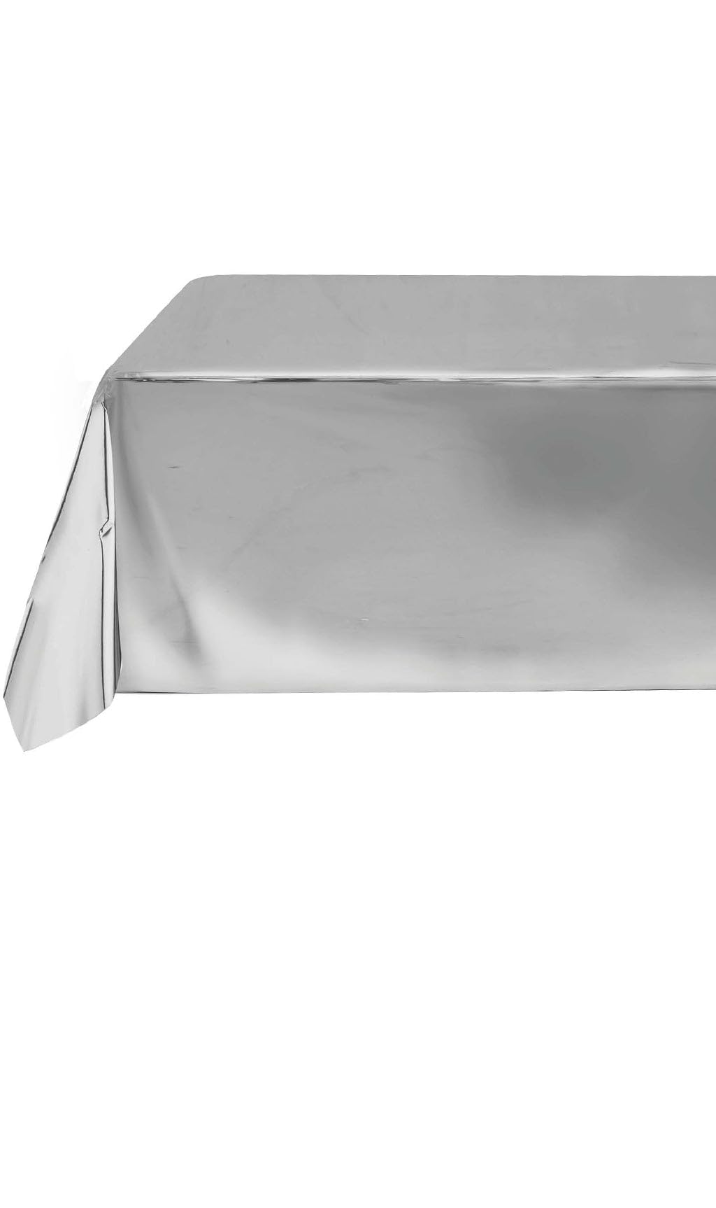 FIESTAS GUIRCA Metallic Silver Tablecloth — image 1