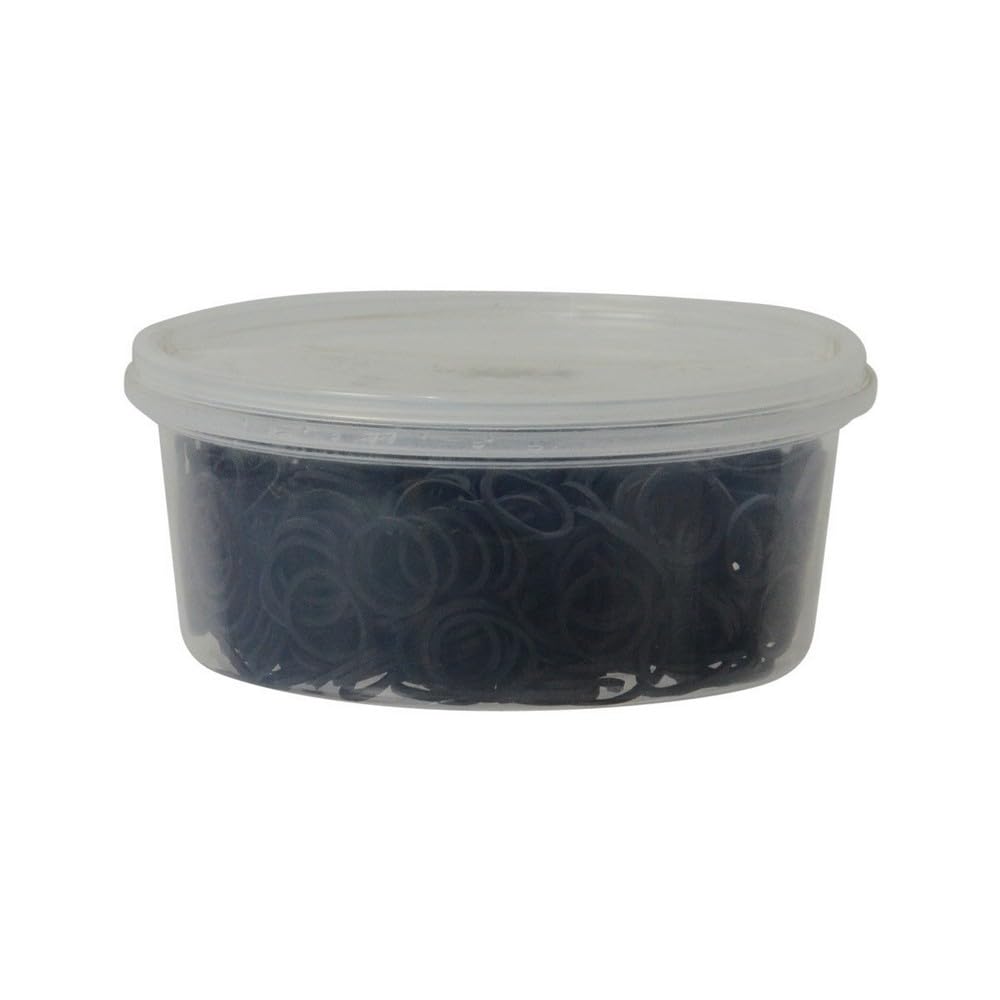 Supreme Products Horse Plaiting Bands (Pack of 250) (One Size) (Black)