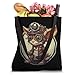 Goblin in steampunk mechanical gear vibrant Goblin steampunk Tote Bag