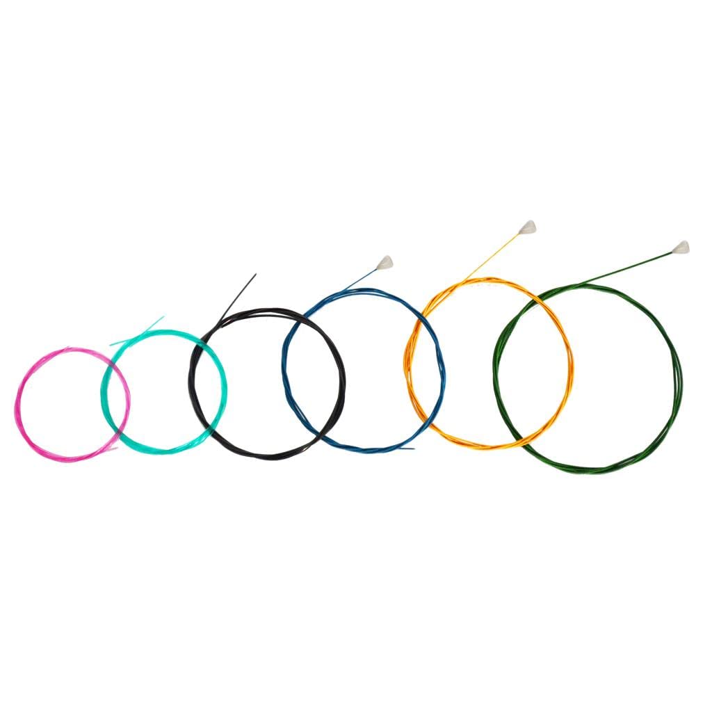 Rainbow Colorful Guitar Strings Set for 6 Strings Classic Classical Guitar Parts-image-40