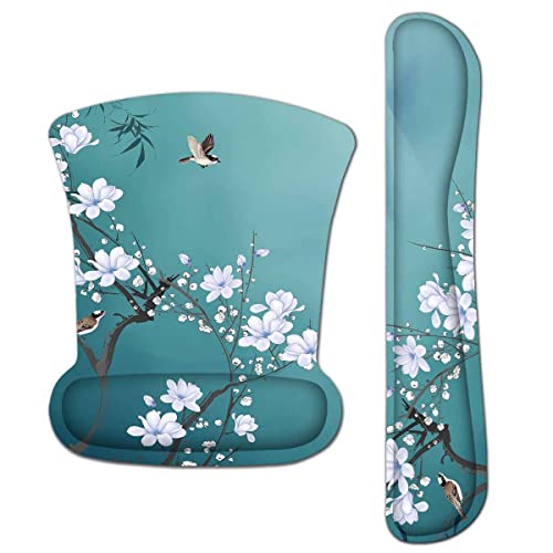 Tapis de souris ergonomique et repose-poignet pour le télétravail