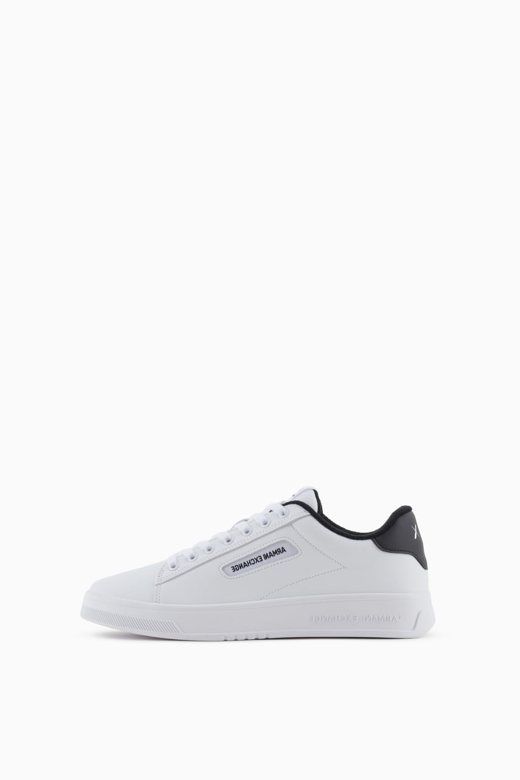 Armani Exchange Men's Seattle Trainers, Op White Black, 9 UK